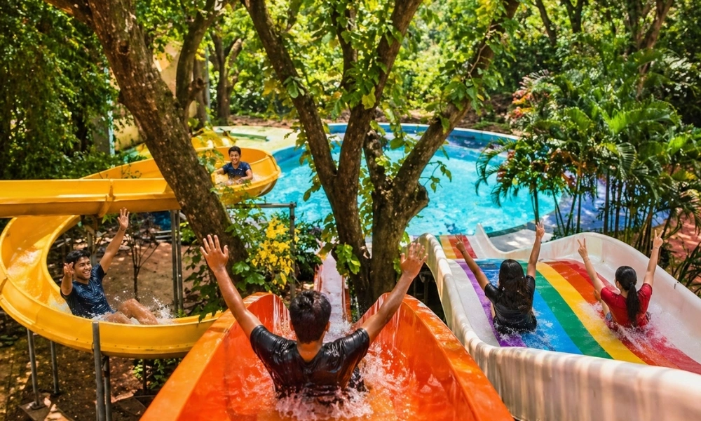 Exciting Water Slides & Pool Activities
