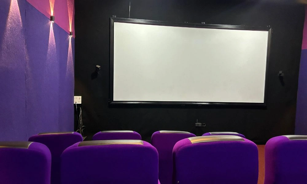 Indoor Movie Theater Screen
