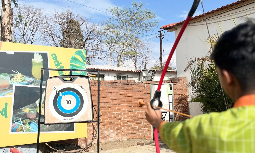 Outdoor Archery Fun Activity
