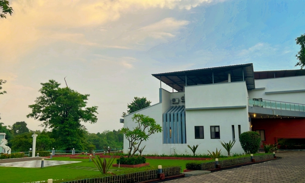 Modern Resort Building Exterior