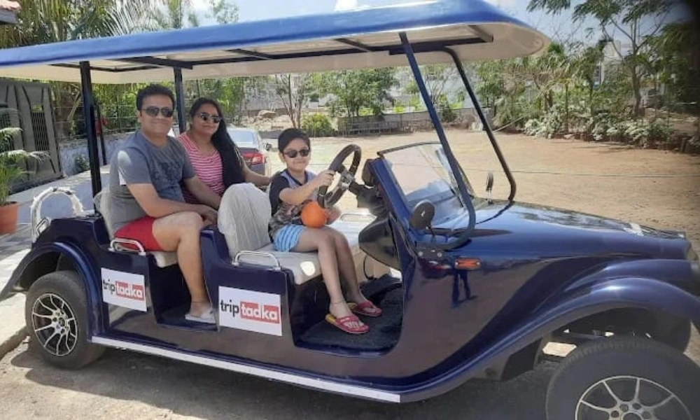 Resort Golf Cart Ride Experience