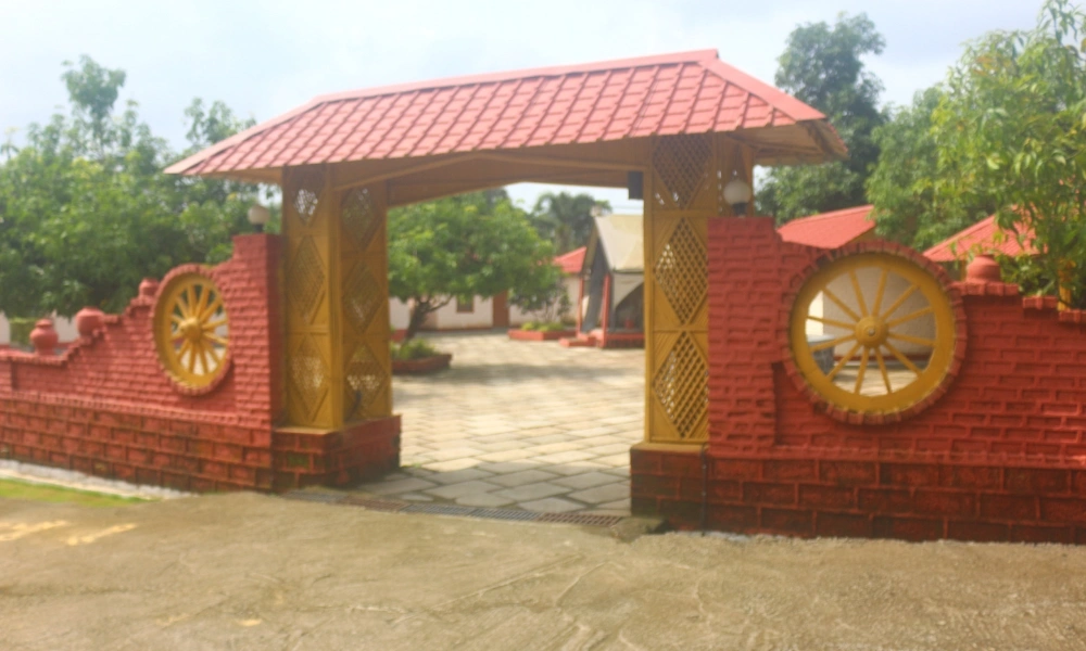 Resort Entrance Gate View
