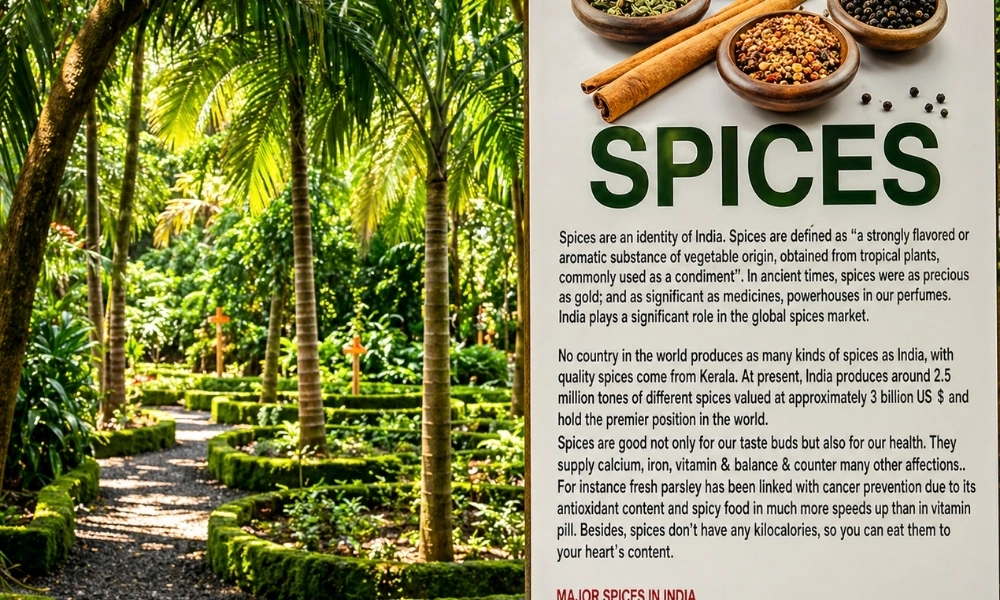 Organic Spice Garden Experience