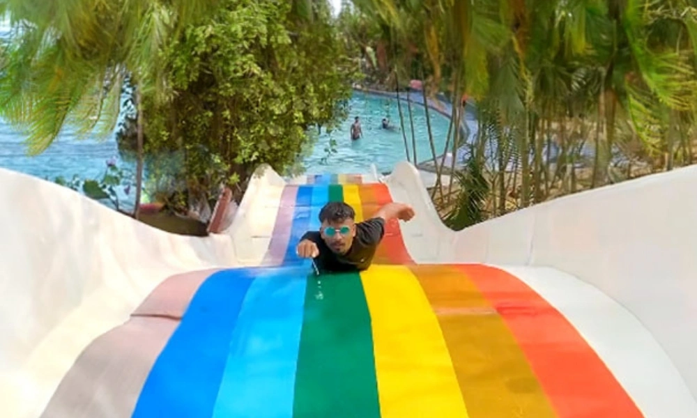 Kids Rainbow Slide