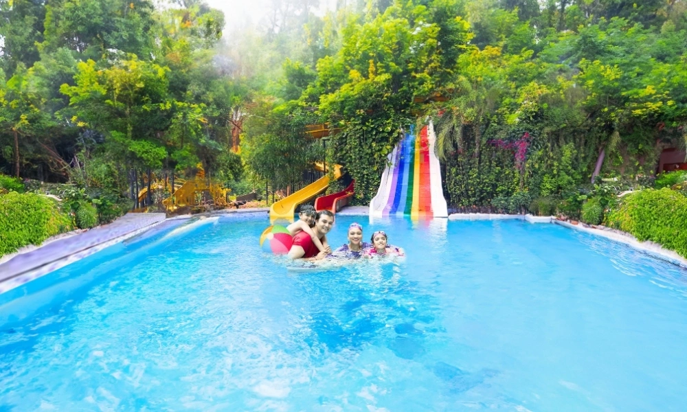 Family Pool Fun