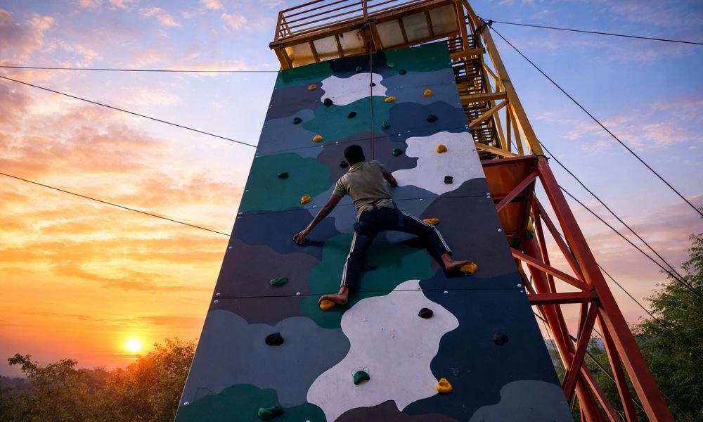 Rock Climbing Adventure Wall