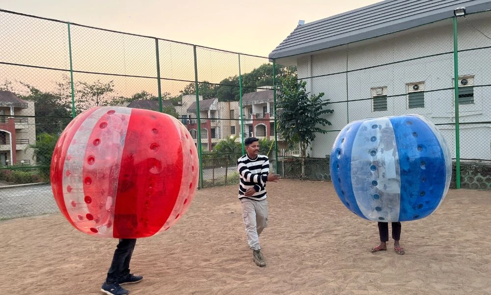 Zorbing Ball Outdoor Activity