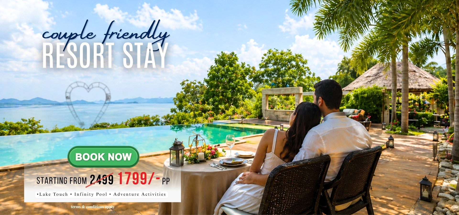 Couple Friendly Weekend Stay