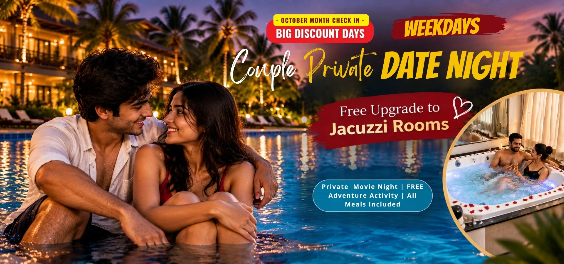 Couple Package – Weekday Offer