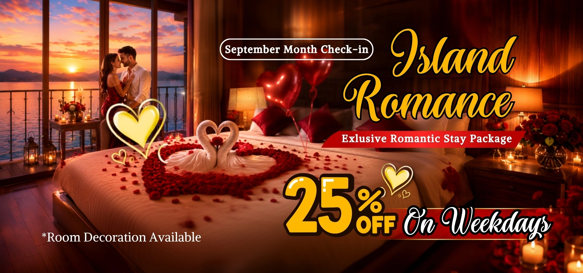 Couple Package – Weekday Offer