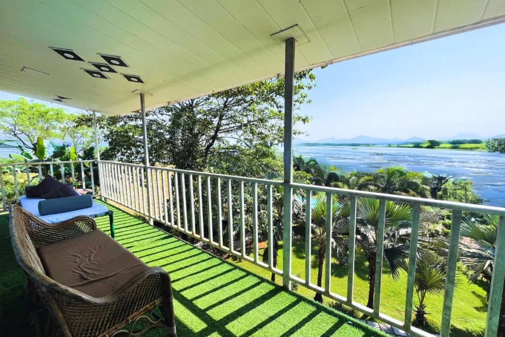 Comfortable Seating area to relax and enjoy the peaceful natural surroundings.
