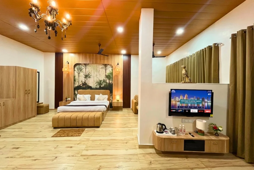 Lake View Luxury Suite Bed Room