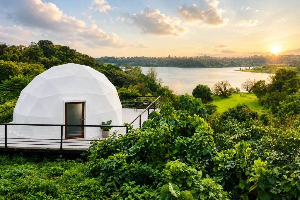 Dome Stay Lake View