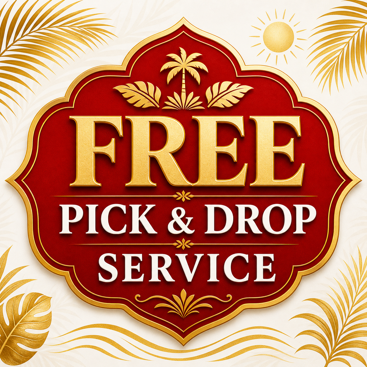 Free Pick & Drop Service
