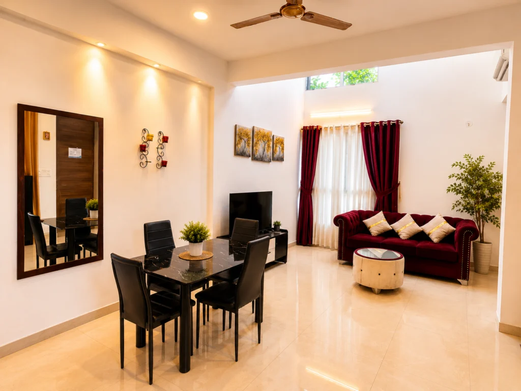 Cozy Living Room with Sofa Seating