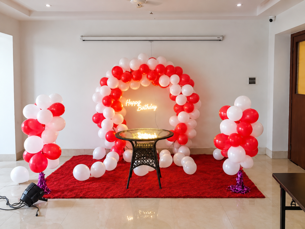 Birthday Celebration Setup