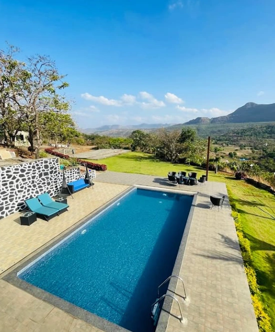 Pool with Scenic Mountain View