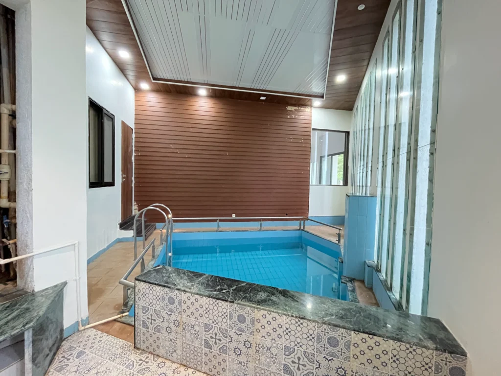 Indoor Pool with Private Lounge