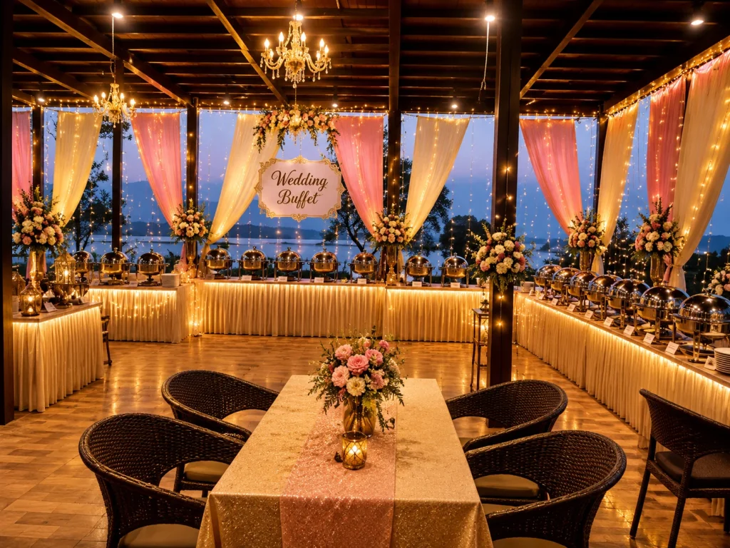 Wedding Buffet Area