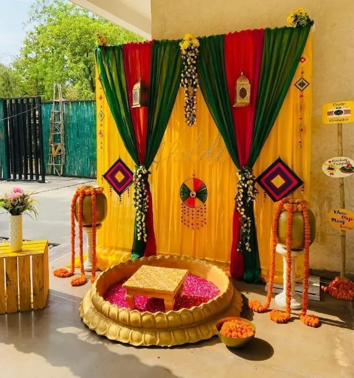 Haldi Decoration