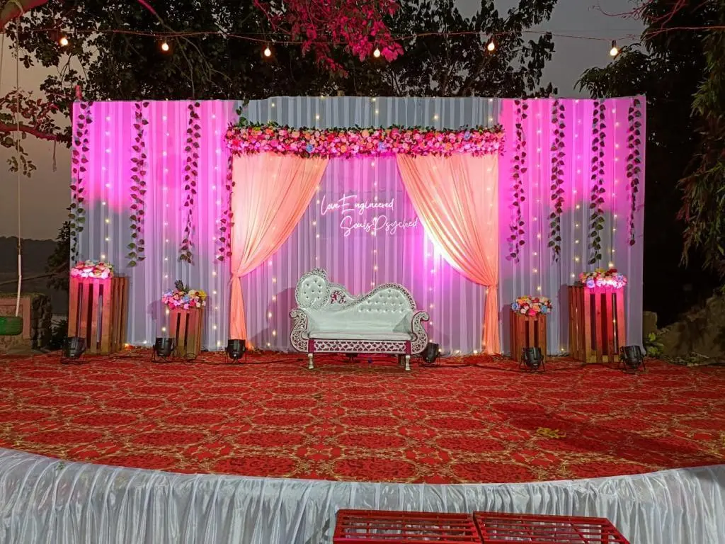 Wedding stage