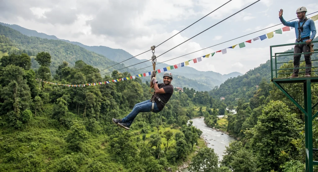 Zip Lining