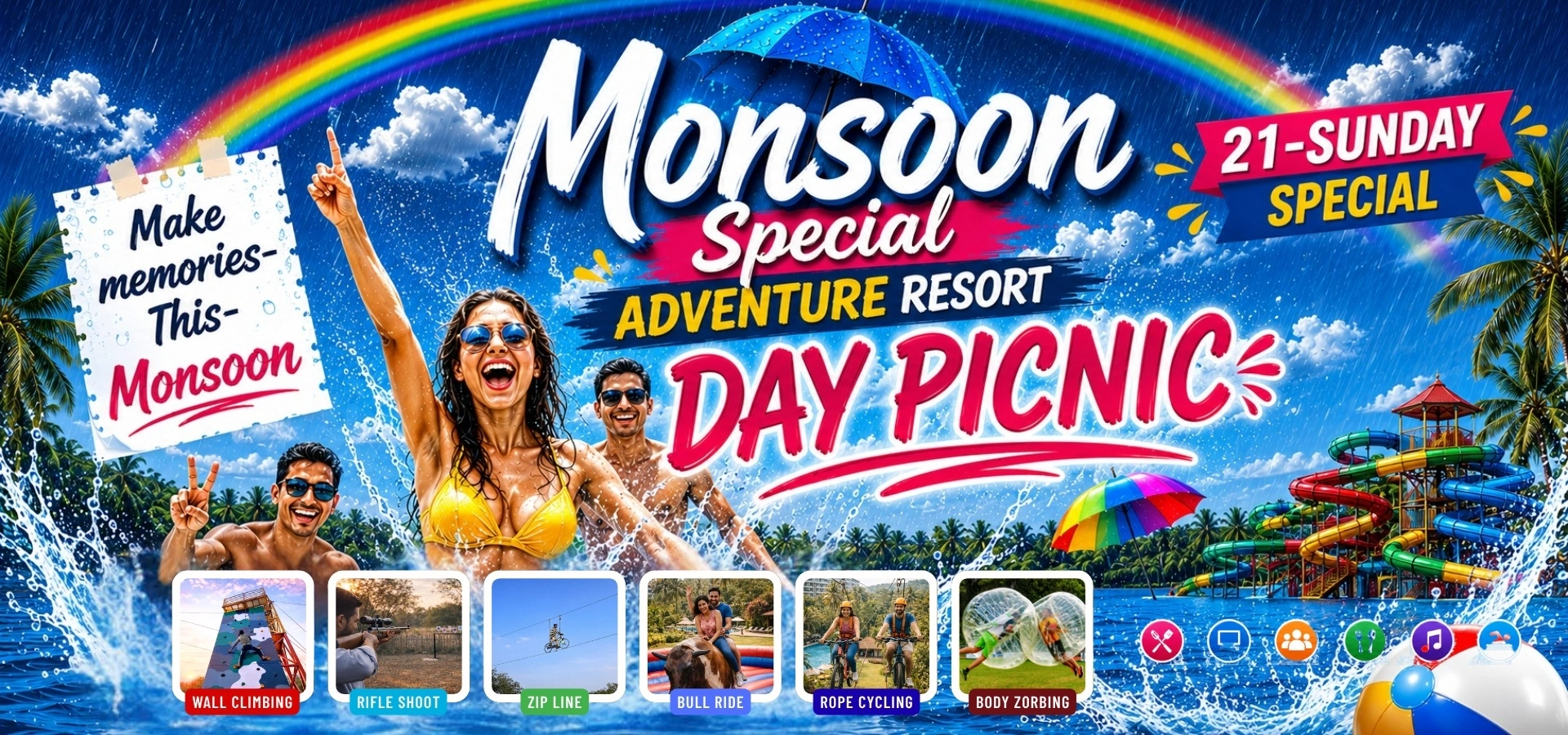 Monsoon Day Picnic Offer