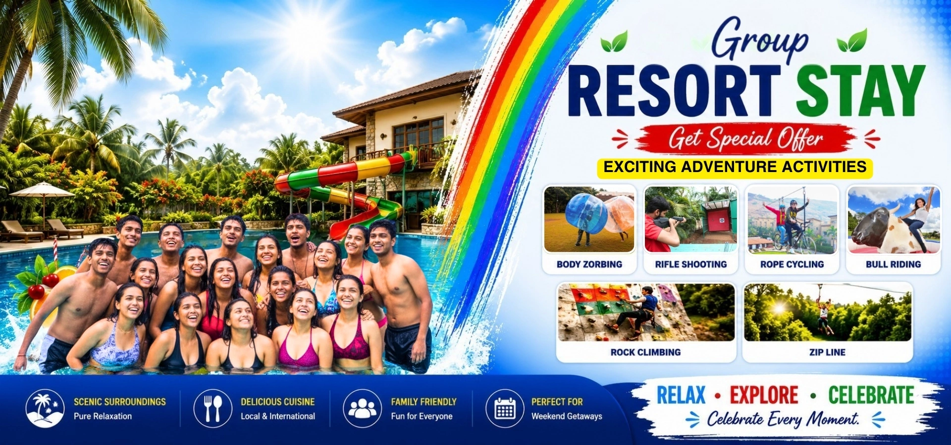 Friends Group Stay