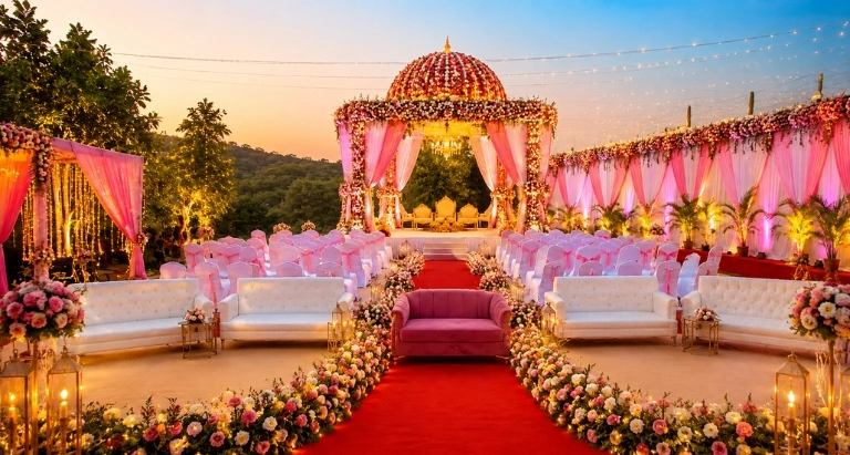 Shrubbery Palm Resort Destination Wedding