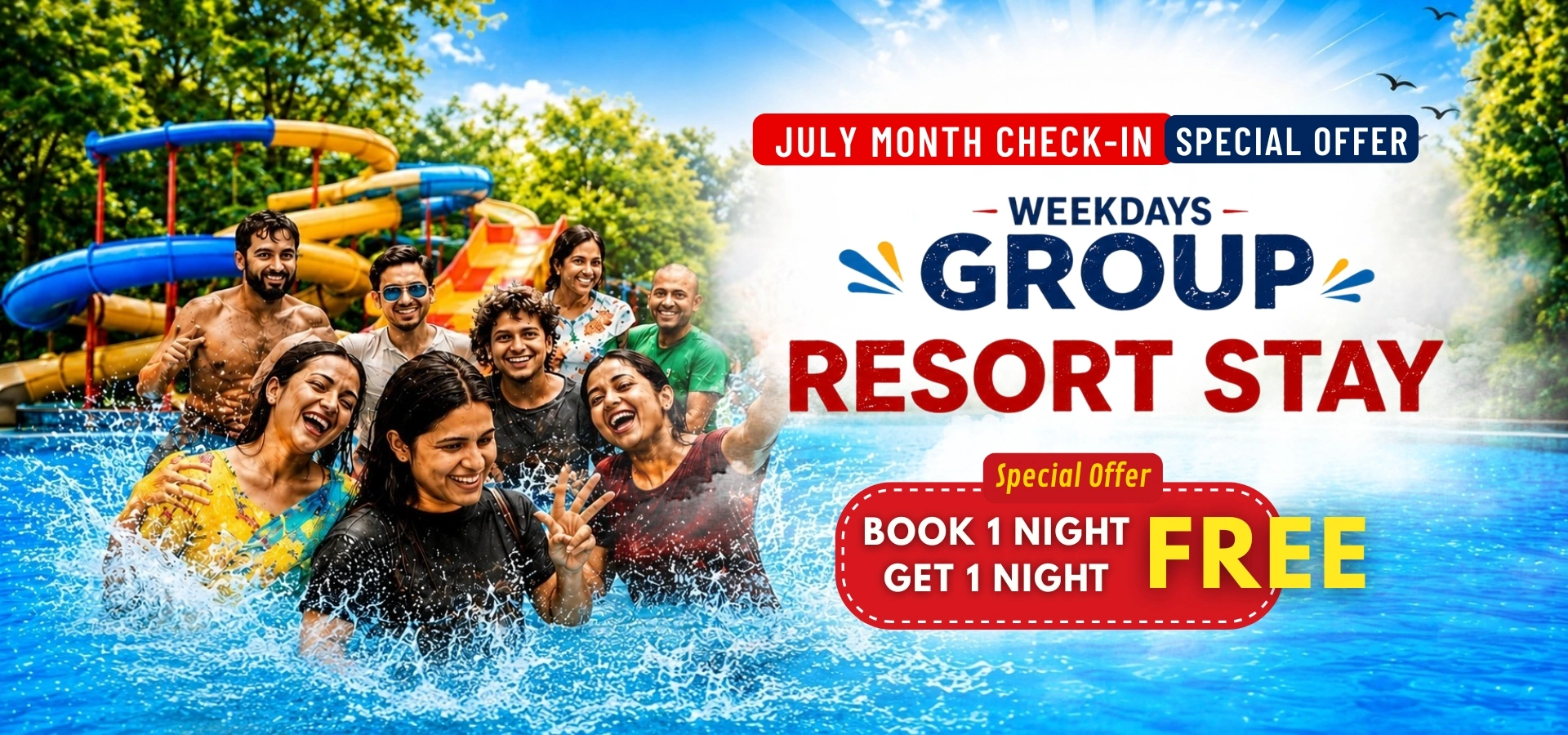 Friends Group Stay