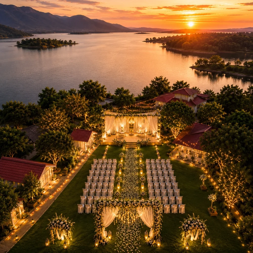 Lakeside Wedding