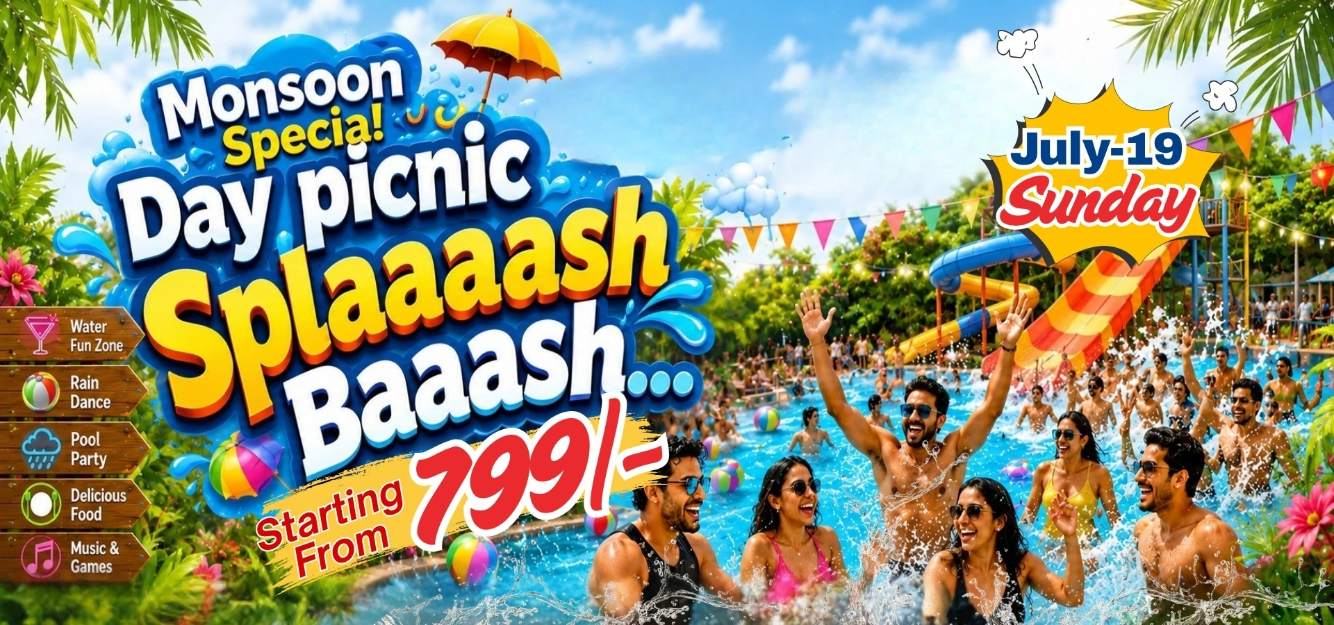 Monsoon Day Picnic Offer