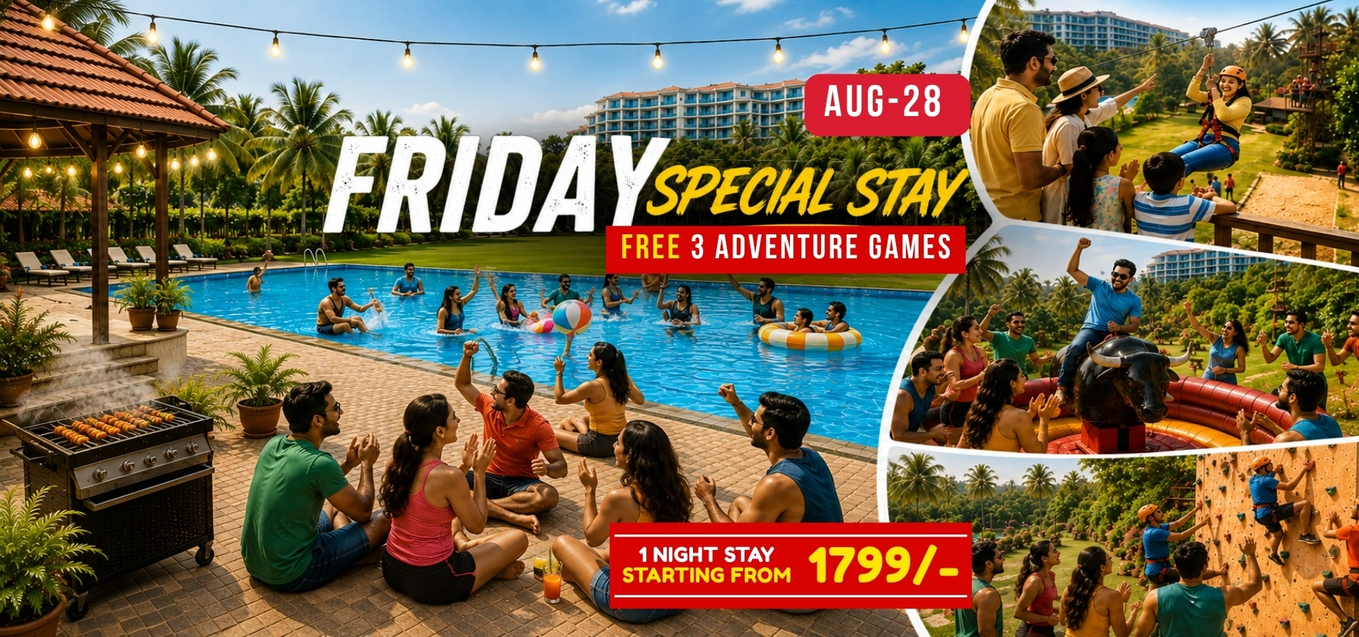 Friday Resort Day Out