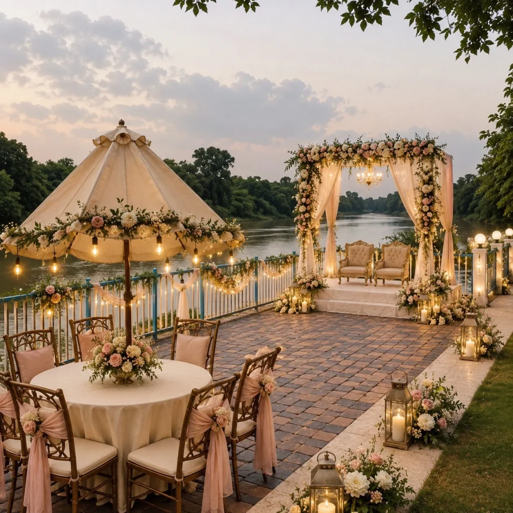River Side Wedding