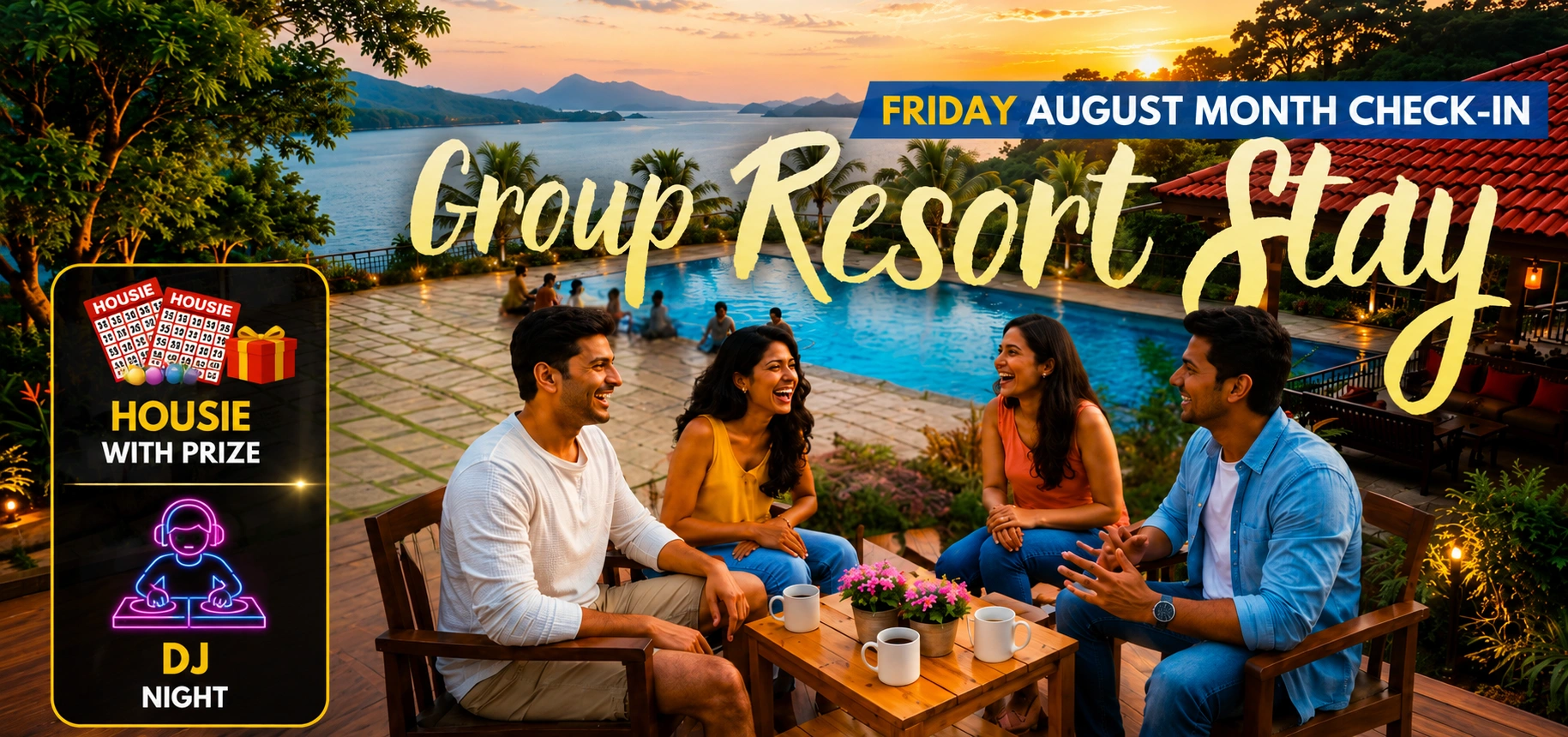 Friends Group Stay