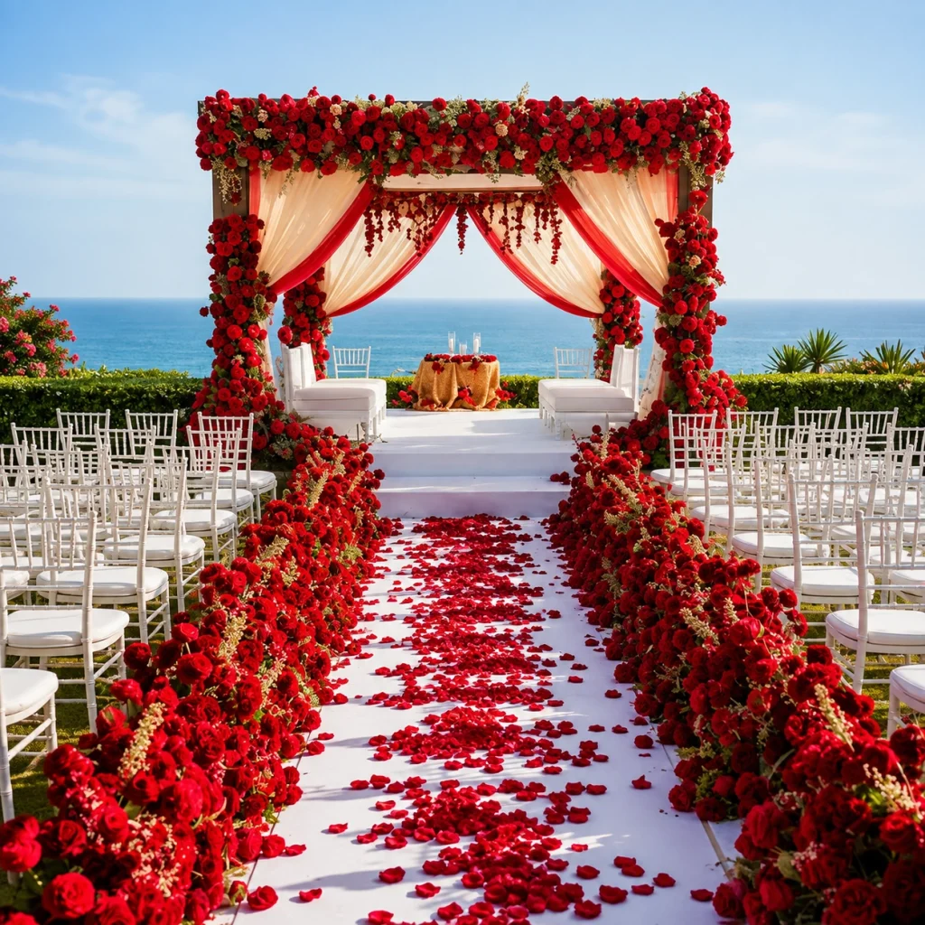 Open Lawn Wedding