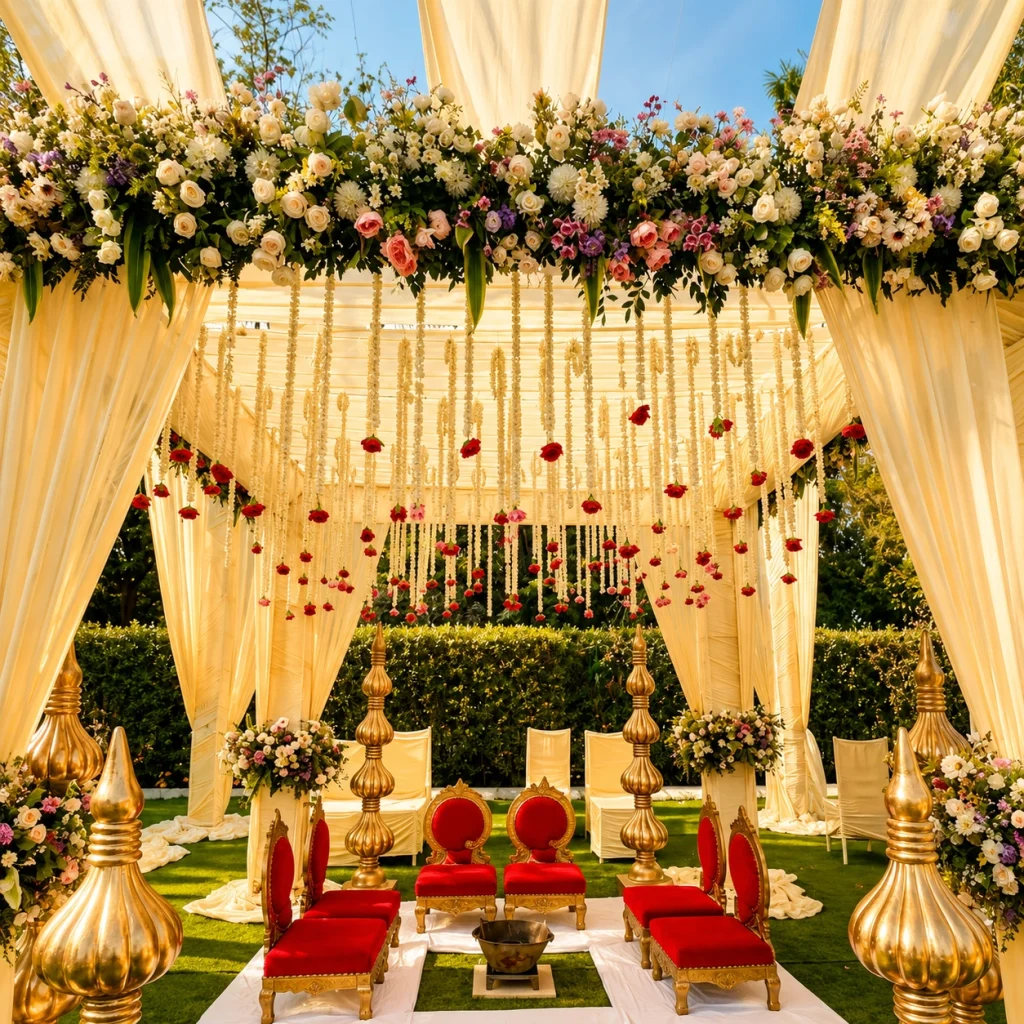 Open Lawn Wedding