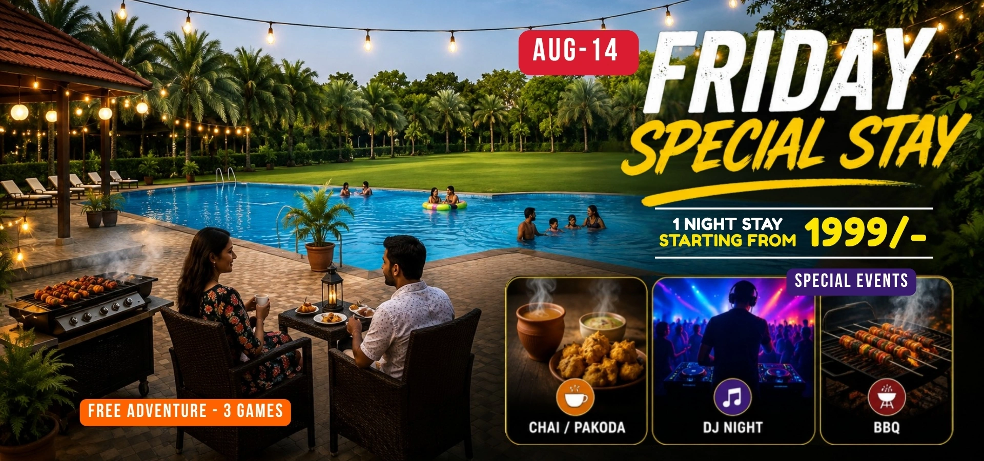 Friday Resort Day Out