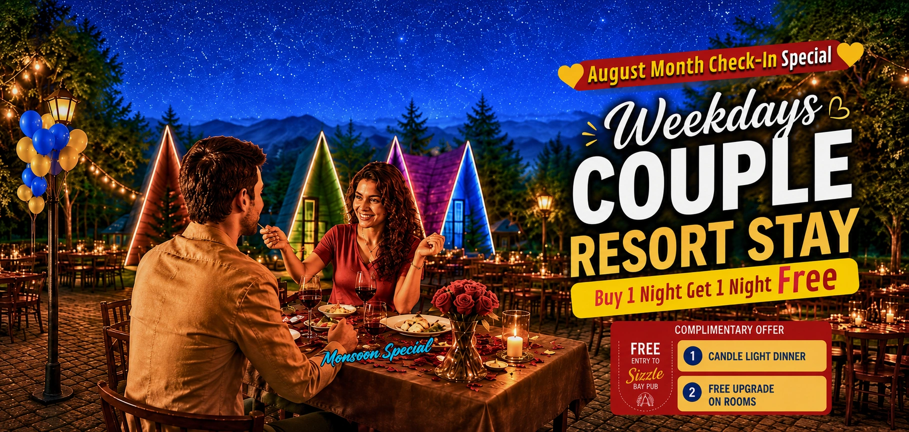 Buy 1 Night Get 1 Night Free