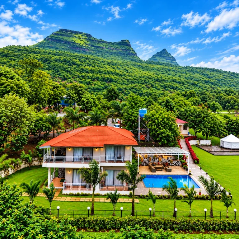 Mayank Farm Valley View 4 BHK Pool Villa