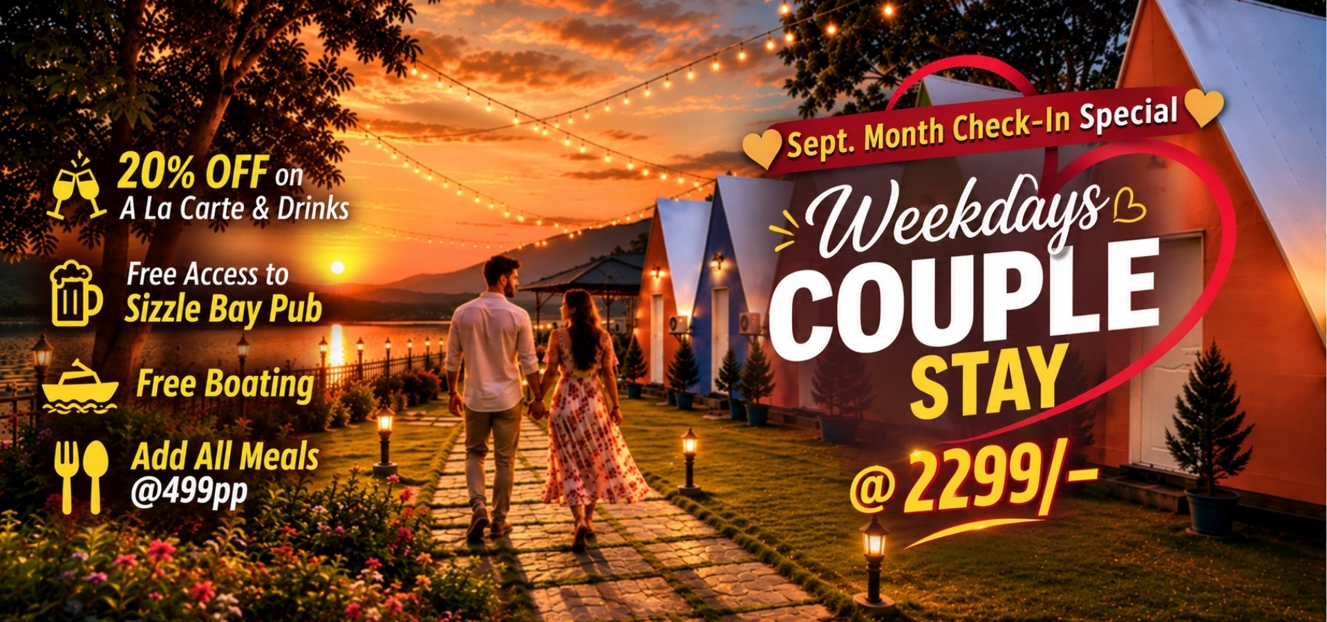 Couple Flat Price Offer