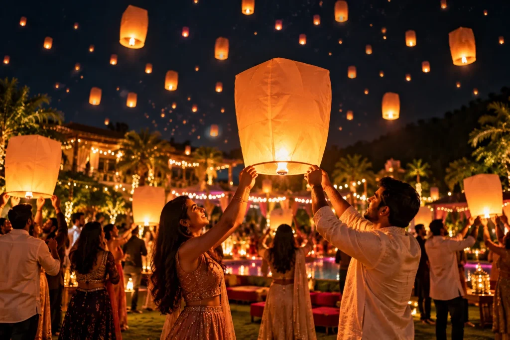 Sky Lantern Show