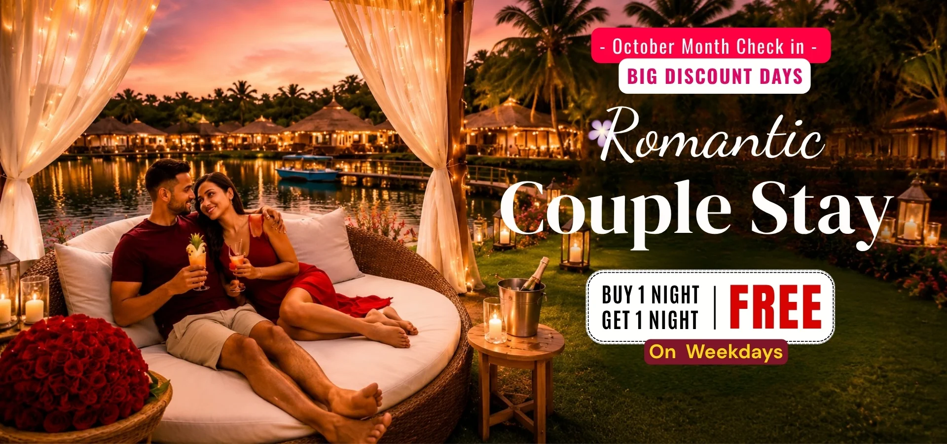 Couple Package – Weekday Offer