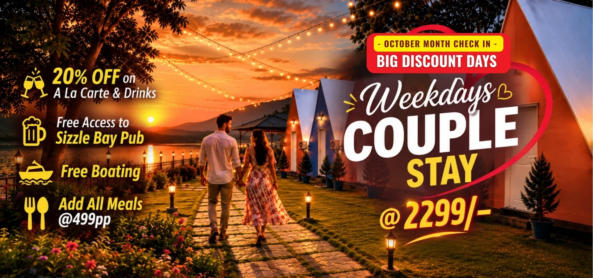 Couple Flat Price Offer