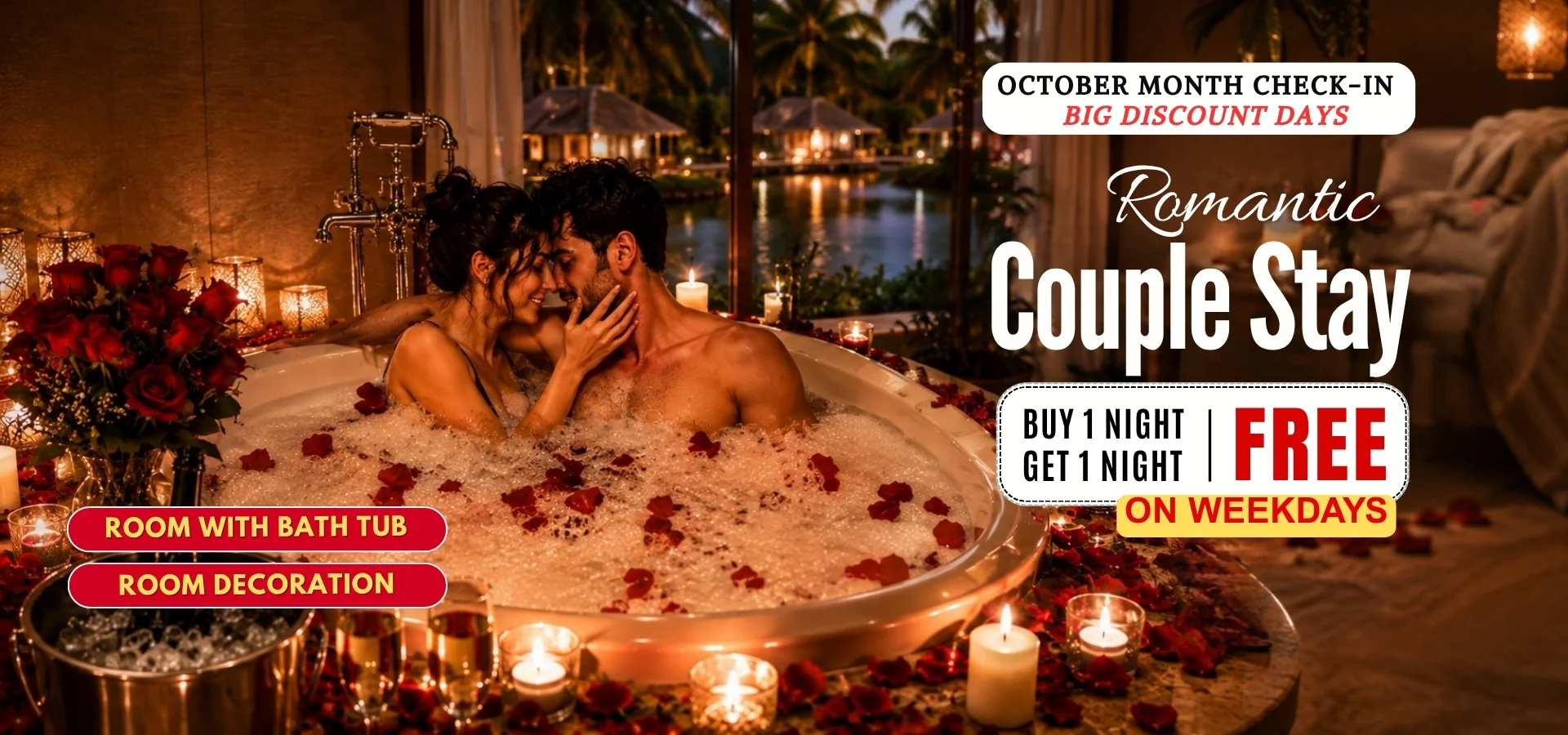 Romantic 2 Night Escape Offer